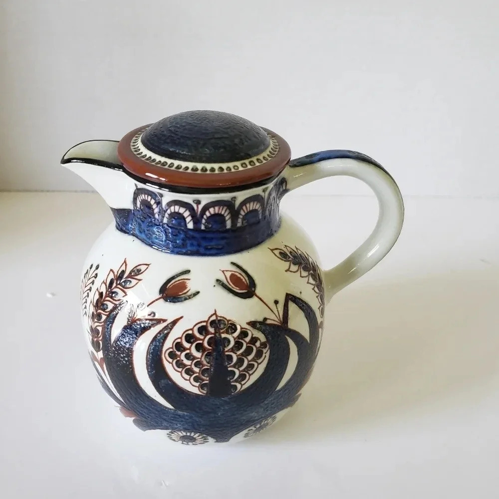 Royal Copenhagen Tenera Stoneware Teapot/Pitcher By Berte Jessen. - Picture 4 of 9